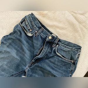 Toteme Mid-Rise Classic Cut Straight-Leg Denim Jeans, brand new